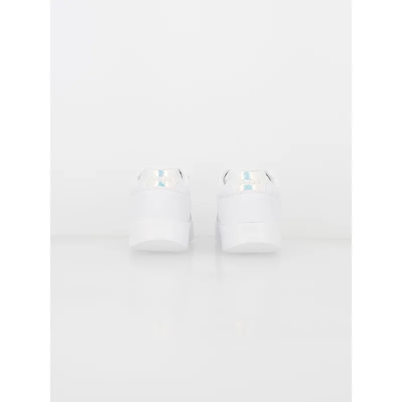 Kappa women's holographic white Amelia sneakers