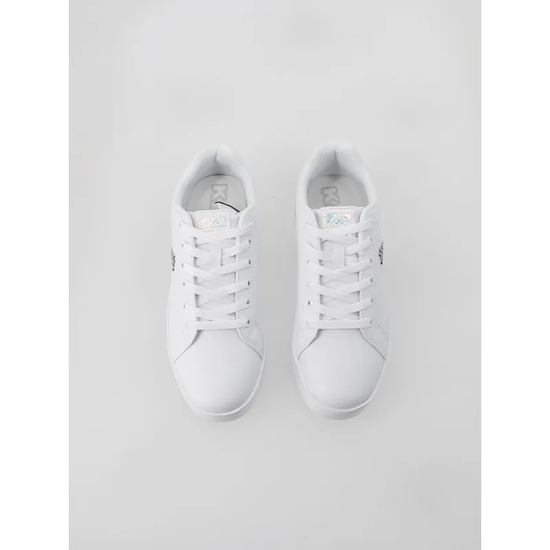 Kappa women's holographic white Amelia sneakers