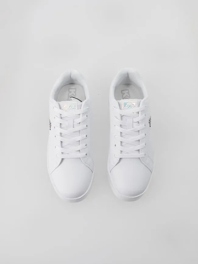 Kappa women's holographic white Amelia sneakers