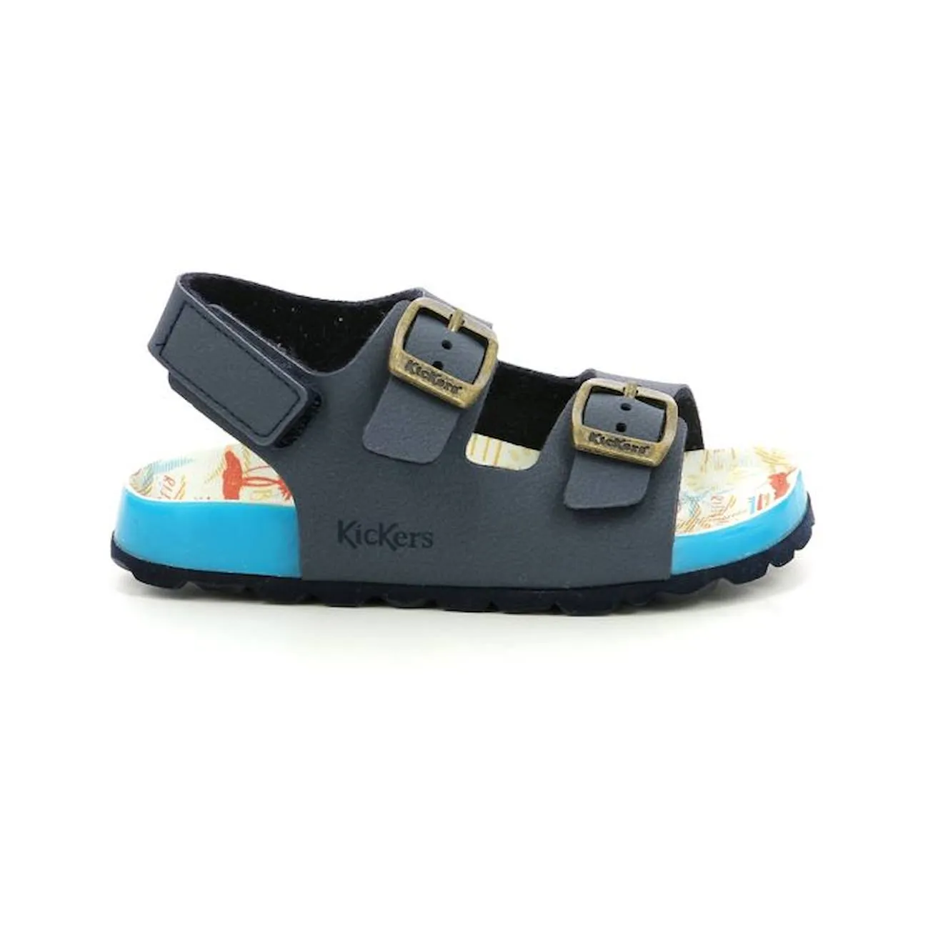 Sunyva marine blue Kickers sandals - Kickers