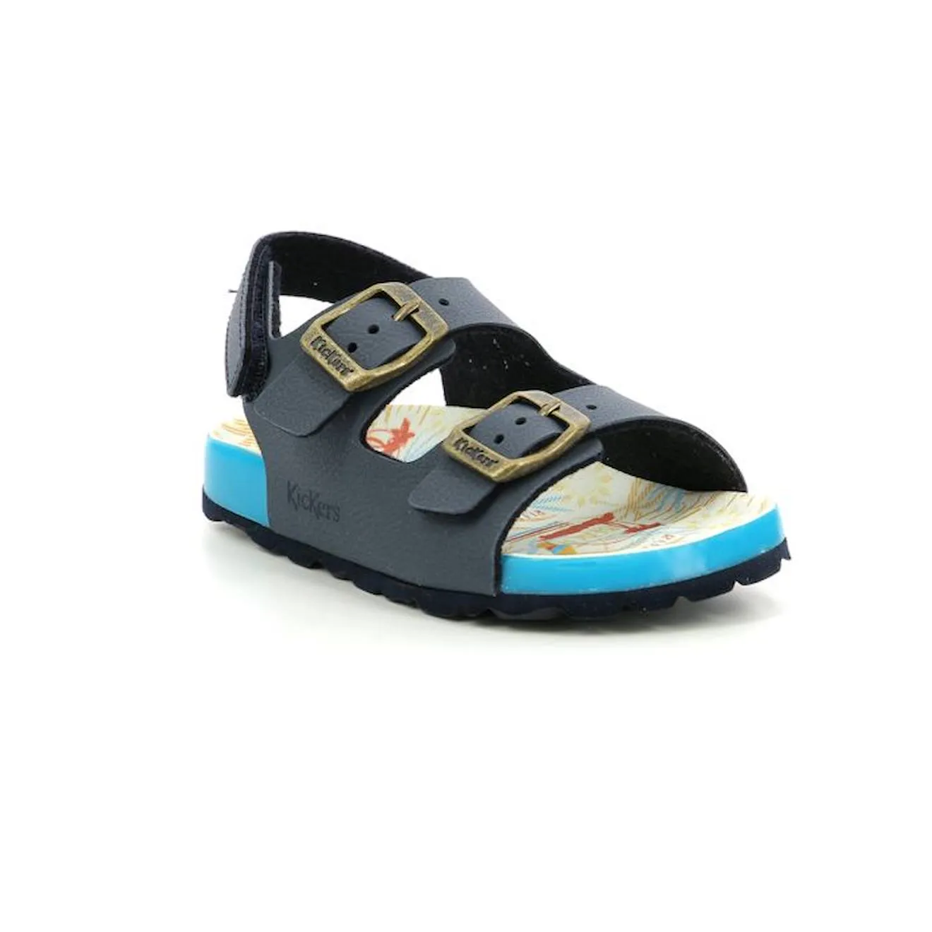 Sunyva marine blue Kickers sandals - Kickers