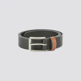 Large Black Leather Belt | Jules