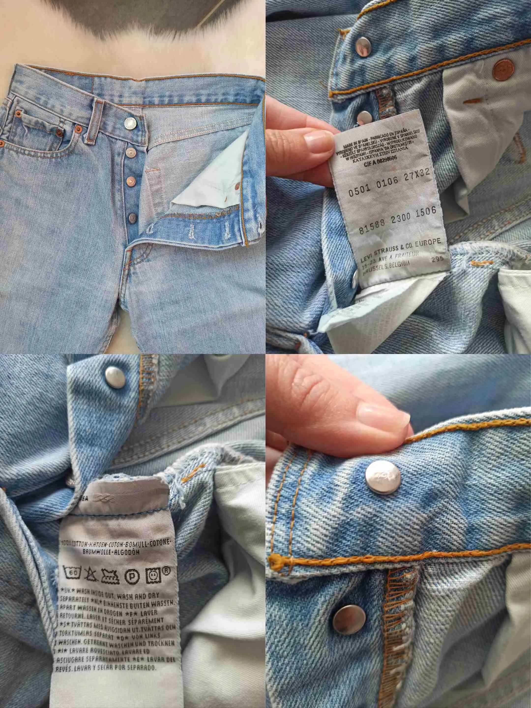 Levi's 501 W27L32 Jeans