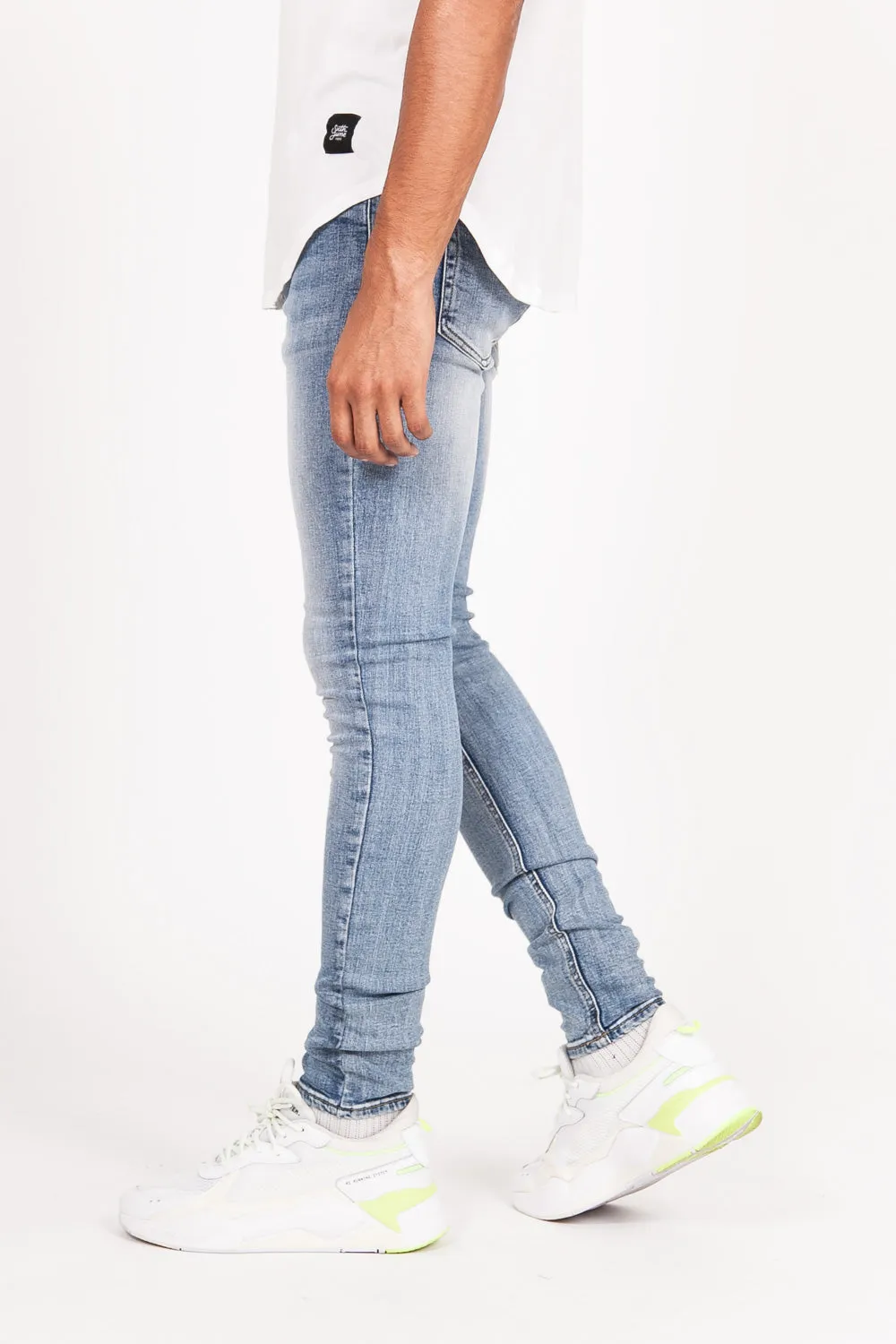 Light Blue Washed Jeans