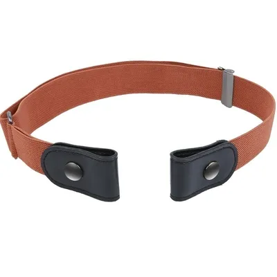 Light Brown Belt Without Buckle