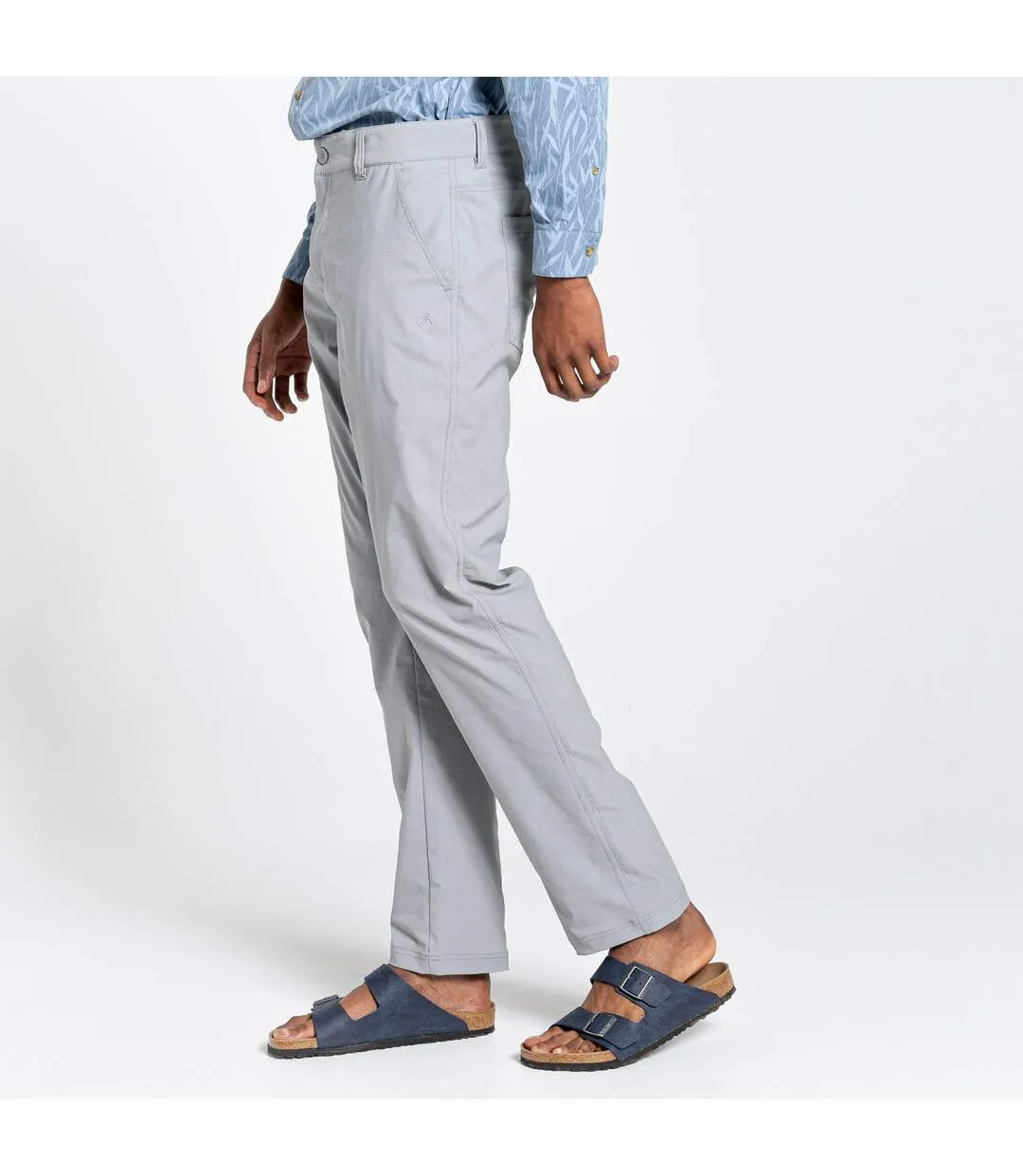 Light Grey Craghoppers Santos Men's Pants