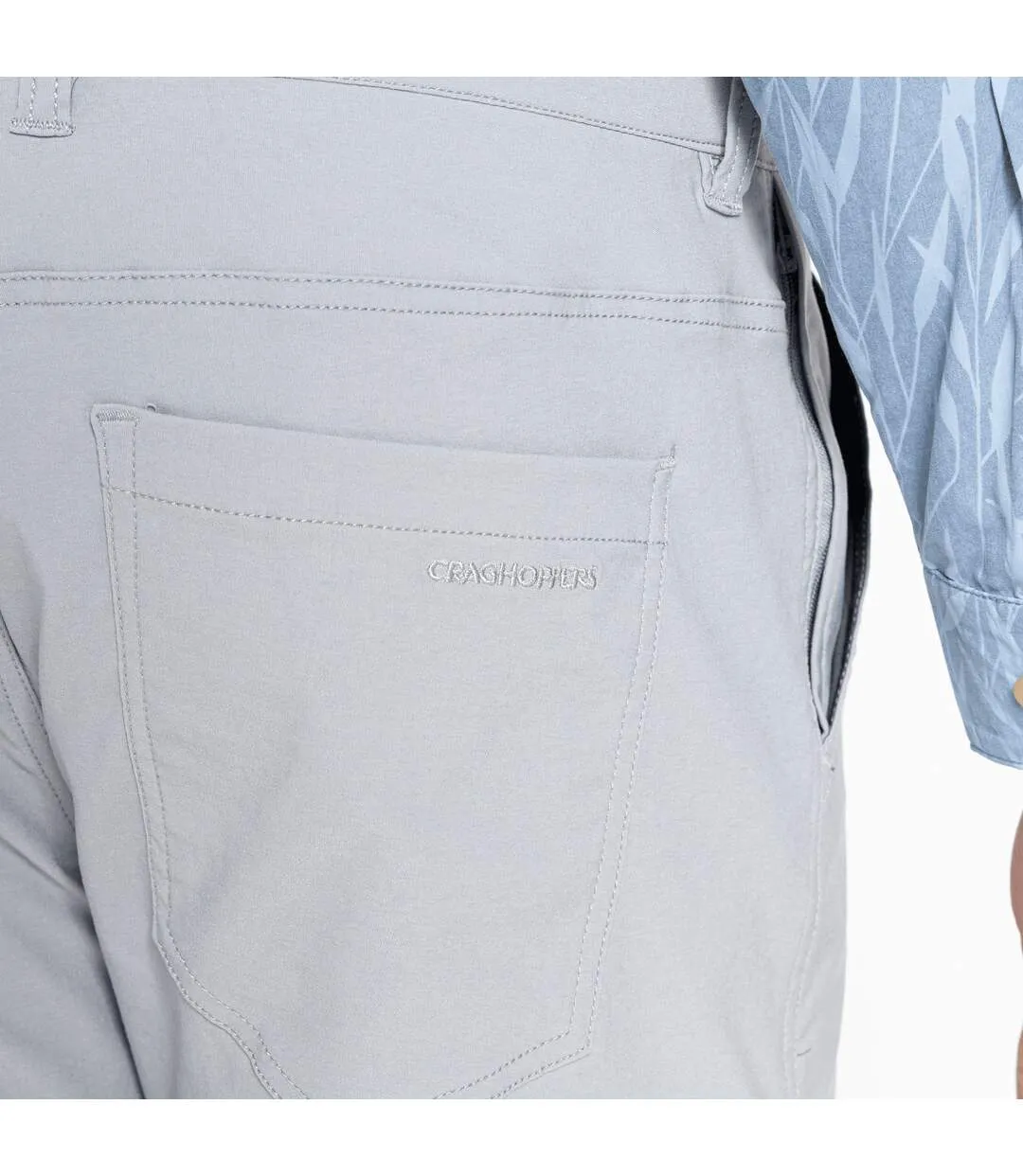 Light Grey Craghoppers Santos Men's Pants