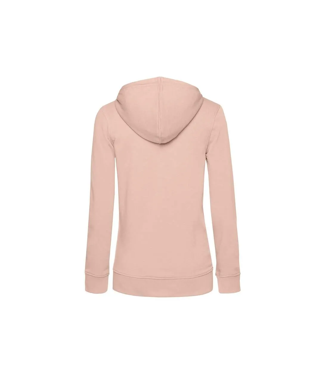 Light Pink Women's Hooded Jacket by B&C