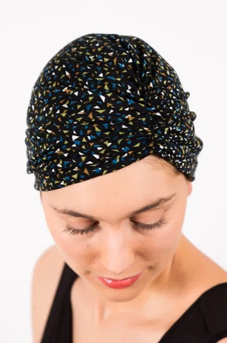 Lightning | Elastic Cap for Chemotherapy Black Triangles