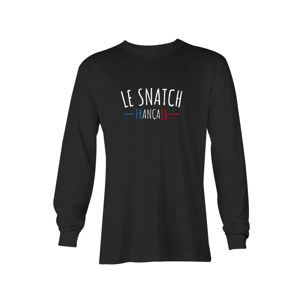 Long Sleeve French Snatch T-Shirt.