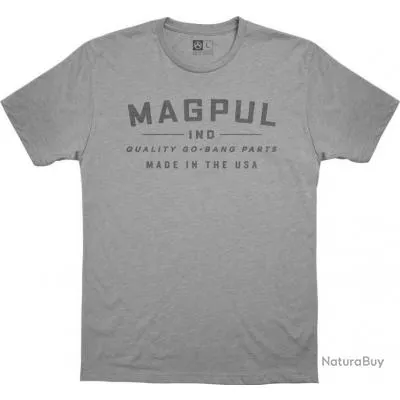 Magpul Go Bang Parts CVC T Shirt Charcoal