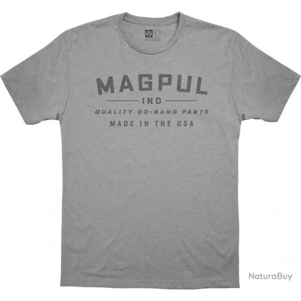 Magpul Go Bang Parts CVC T Shirt Charcoal