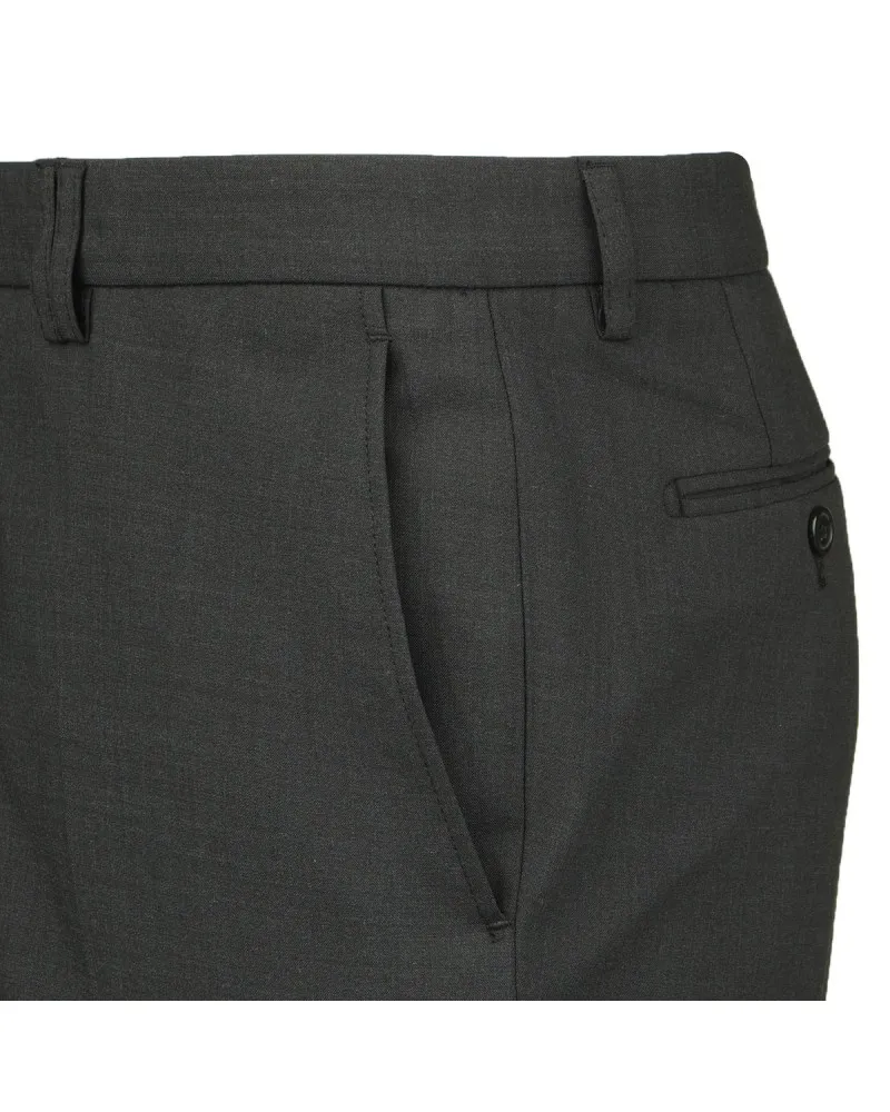 Maneven Anthracite Dress Pants in Plus Sizes - Size-factory