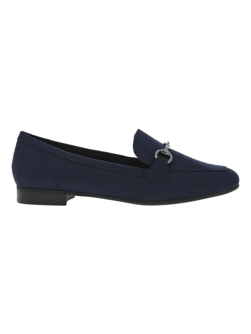 MARCO TOZZI - Flat Heel Loafers - Navy Blue