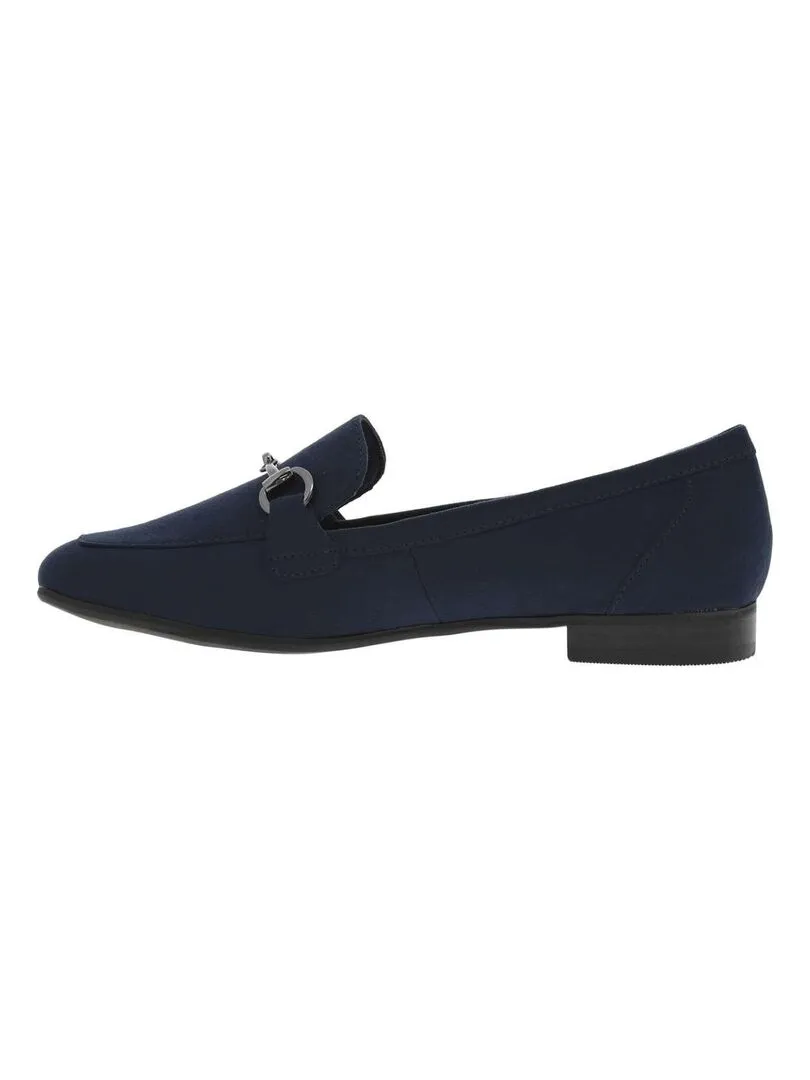 MARCO TOZZI - Flat Heel Loafers - Navy Blue