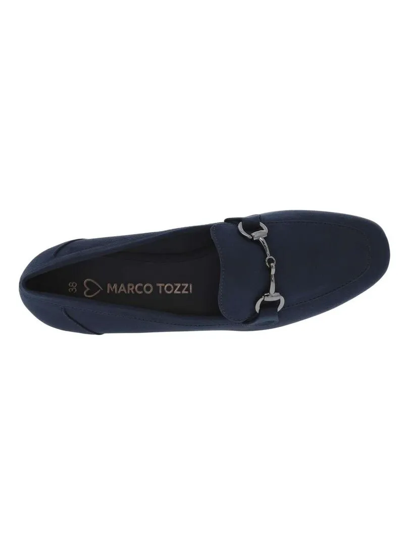 MARCO TOZZI - Flat Heel Loafers - Navy Blue