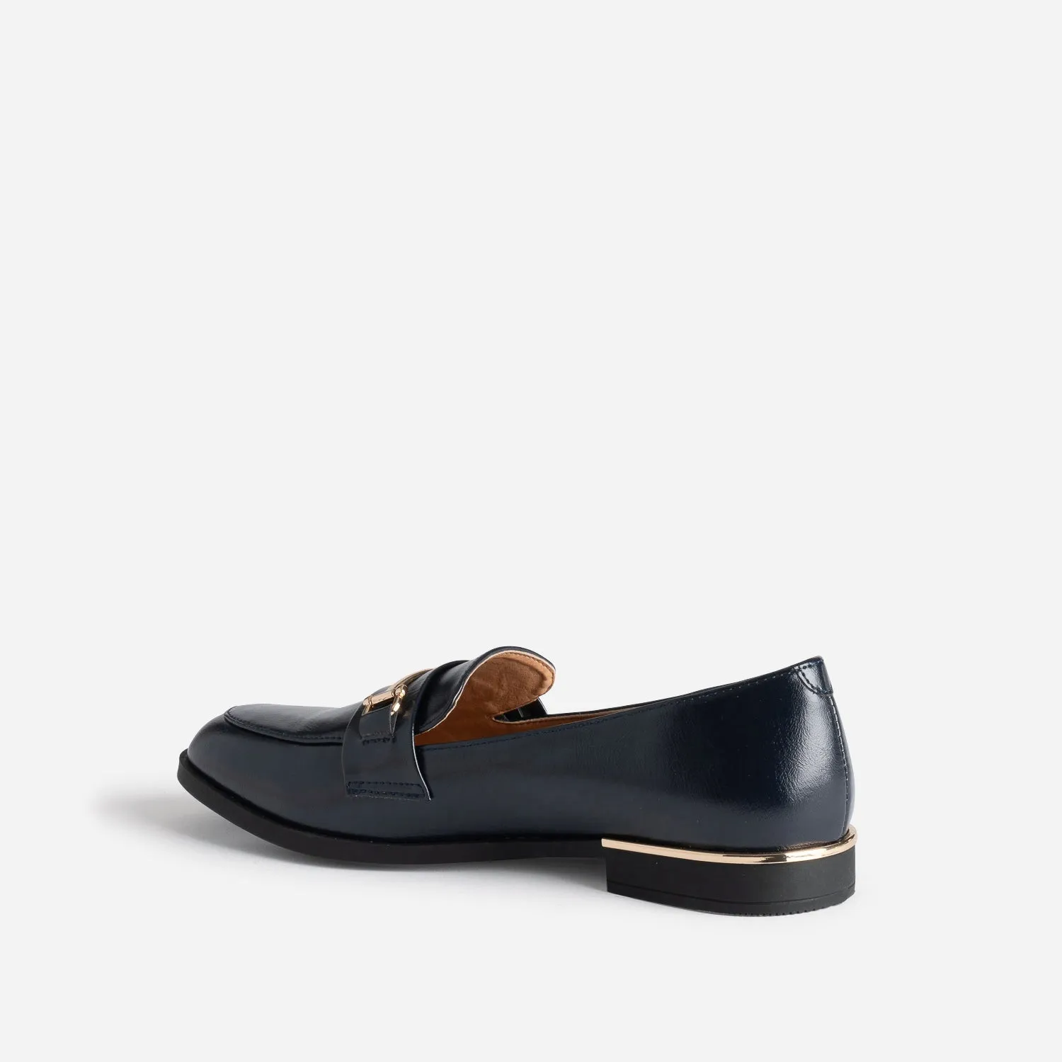 Marine Mocassins Femmes Dorés - Mocassins Dame | ERAM