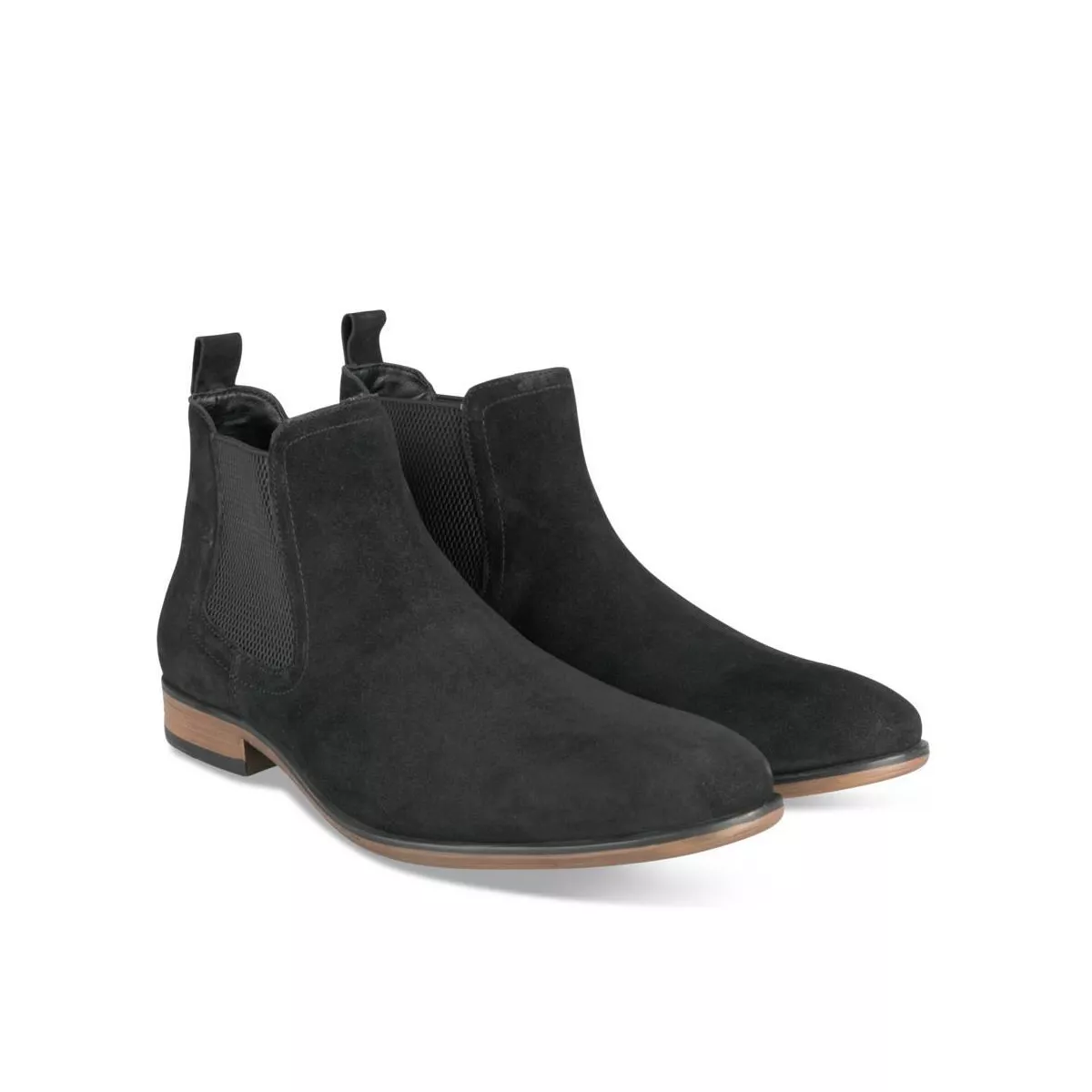 MEGIS CASUAL Black Ankle Boots