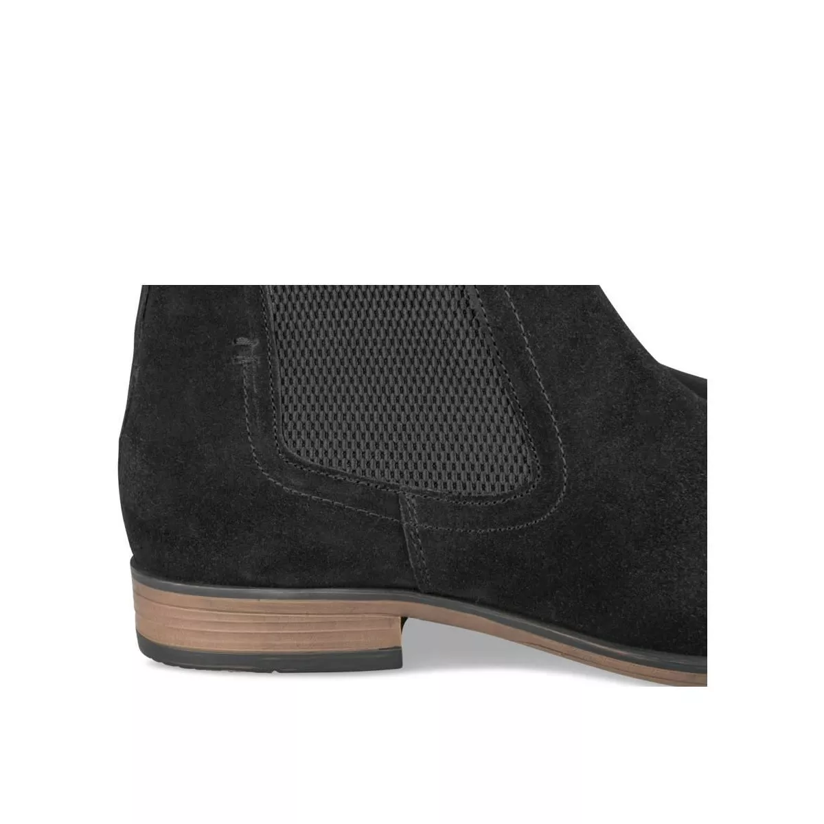 MEGIS CASUAL Black Ankle Boots