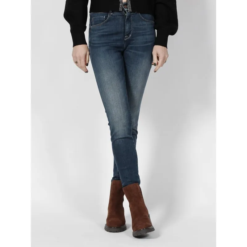 Best Pick - High Waisted 721 Blue Women's Skinny Jeans by Levi's | wimod