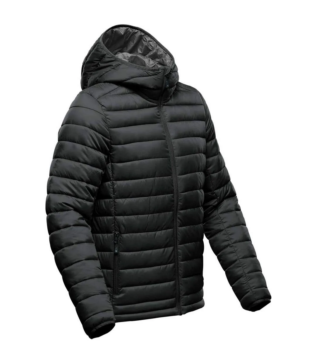 Men's Black/Dark Gray Stormtech Padded Jacket - Stavanger