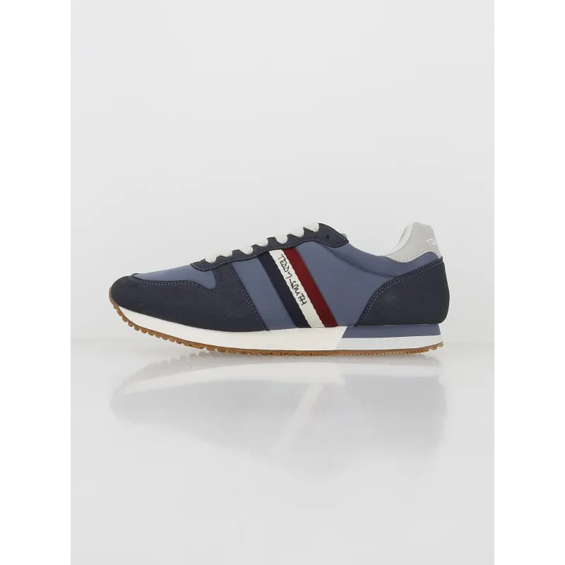 Men's Blue Navy Low-Top Sneakers - Teddy Smith | wimod