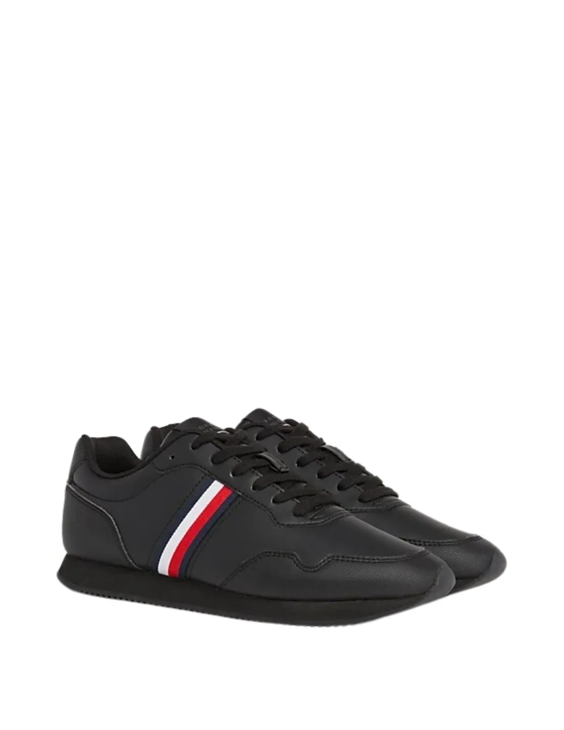 Men's Tommy Hilfiger Black Sneakers Style 61546