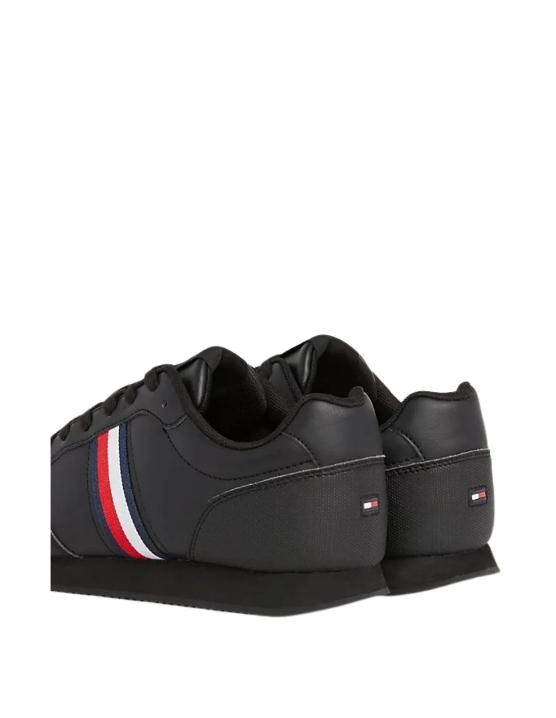 Men's Tommy Hilfiger Black Sneakers Style 61546