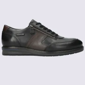 Mephisto Men's Leather Lace-Up and Zip Black Shoes | Igert Shoes & Leather Goods