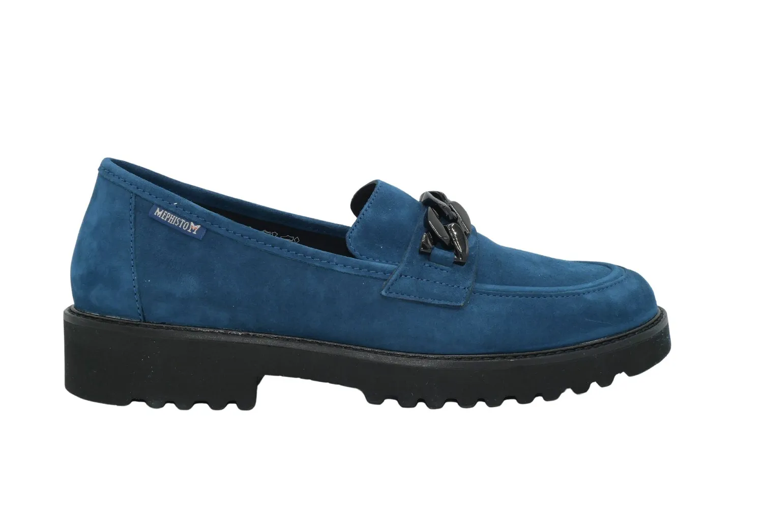 Blue Jean Salka Moccasins by Mephisto