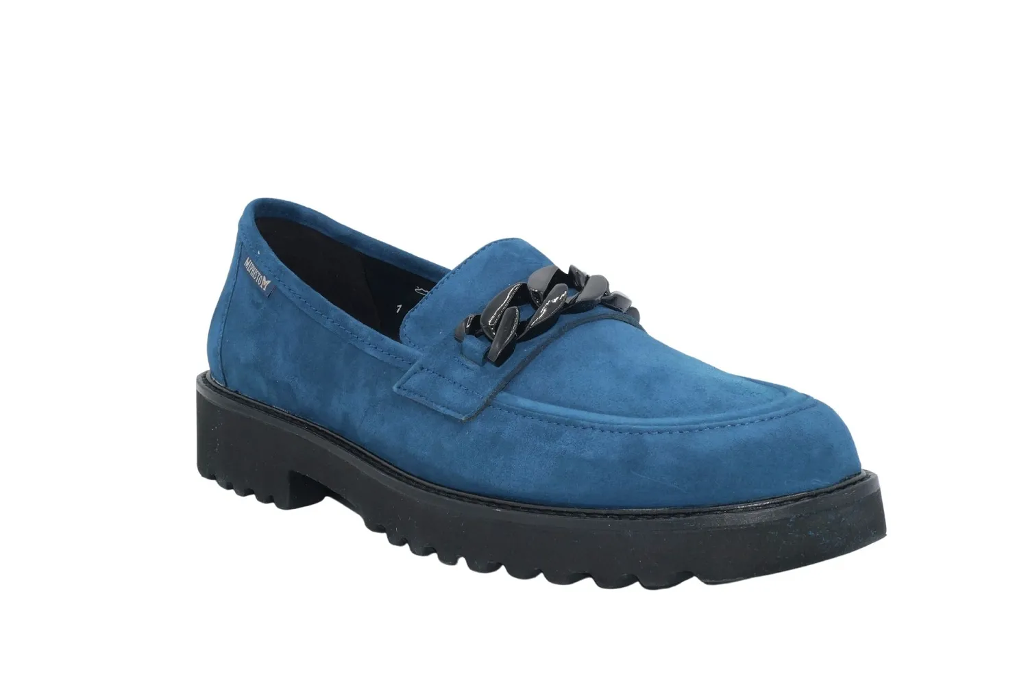 Blue Jean Salka Moccasins by Mephisto