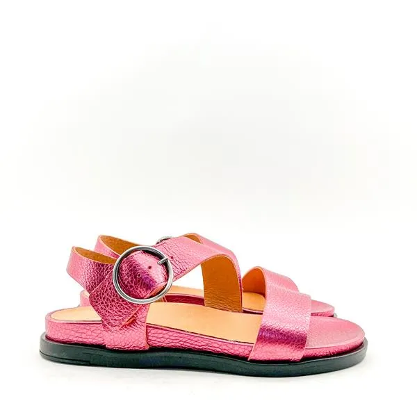 Minka Design Sandals - Cyan Rose Magenta