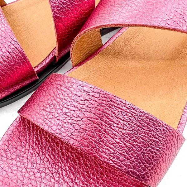 Minka Design Sandals - Cyan Rose Magenta