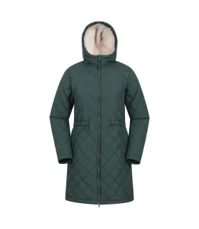 Missouri Women's Khaki Green Puffer Jacket - Mountain Warehouse