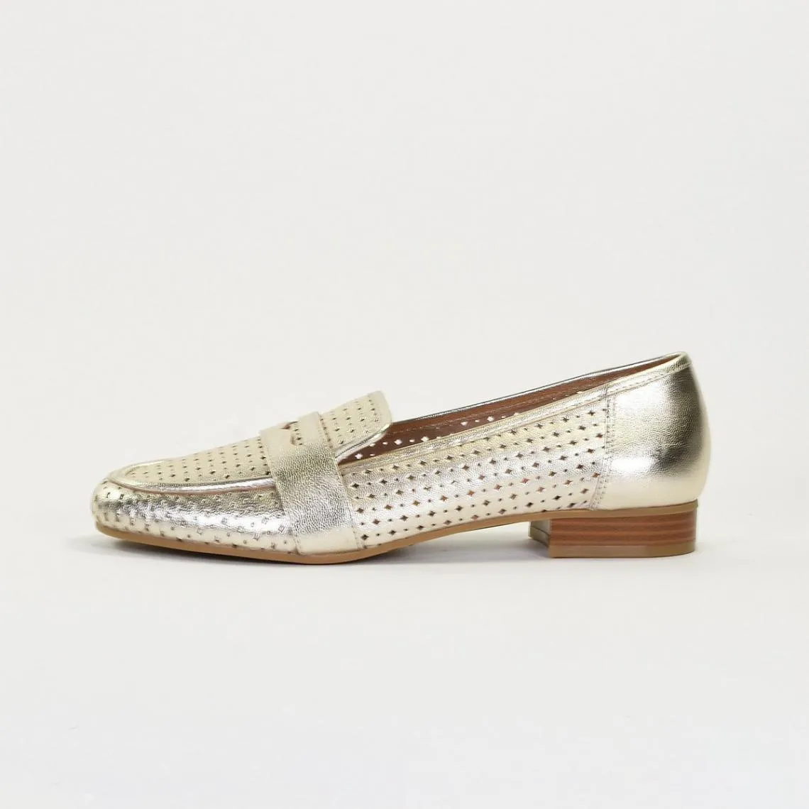 Platinum Leather JOUDE Moccasins | 3 Suisses