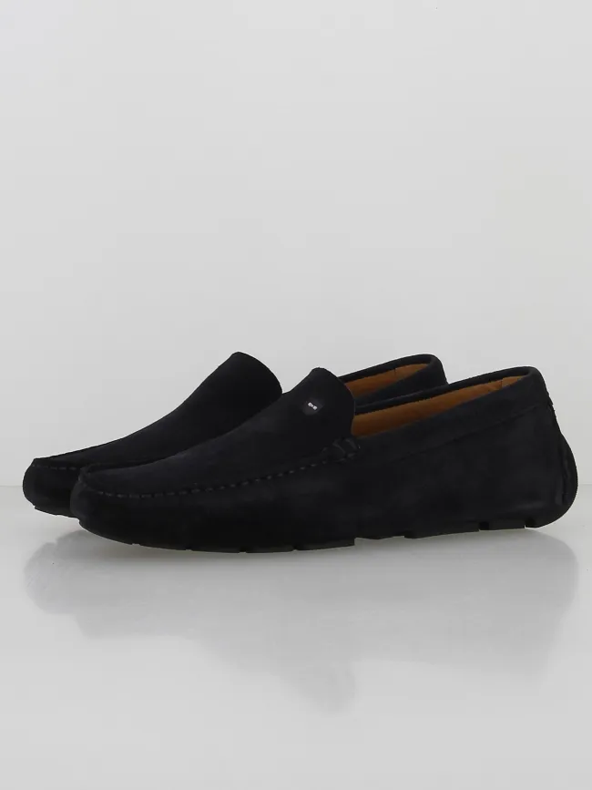 Men's Navy Blue Mocassins by Eden Park | wimod