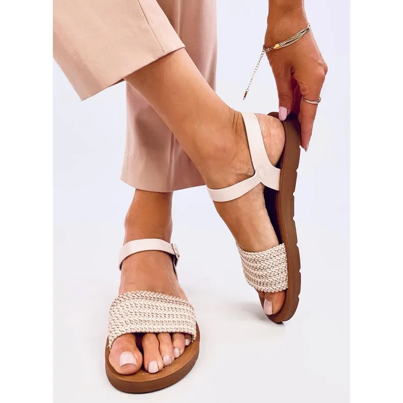 Off-White Bohemian Beige Sandals