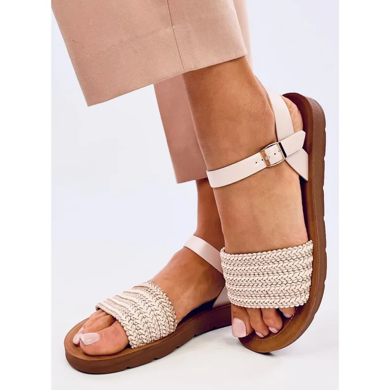 Off-White Bohemian Beige Sandals