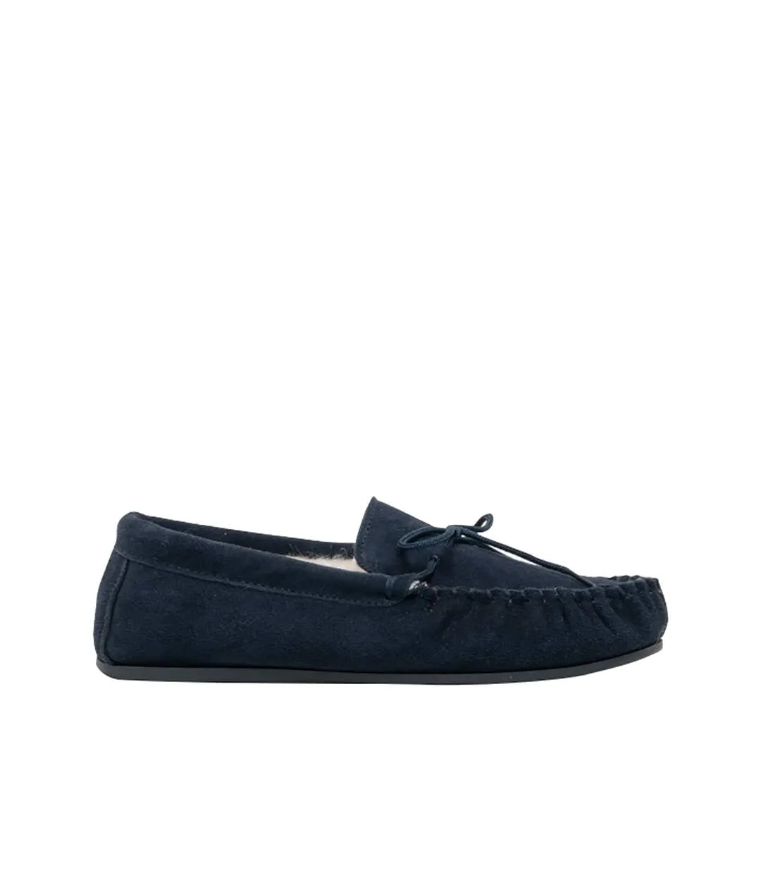 Oliver blue navy men's moccasin style slippers Mokkers