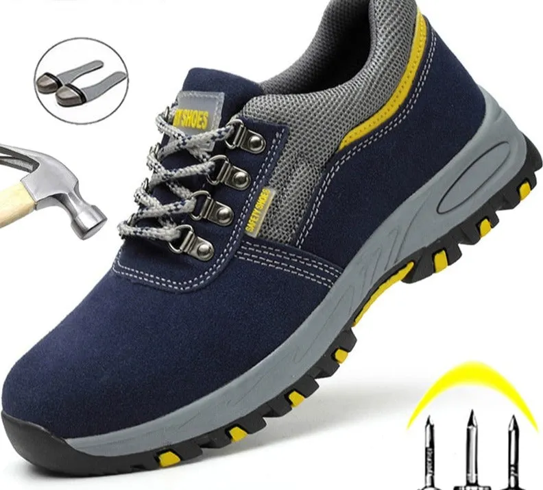 Orthopedic safety shoes for men.