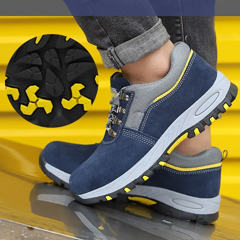 Orthopedic safety shoes for men.