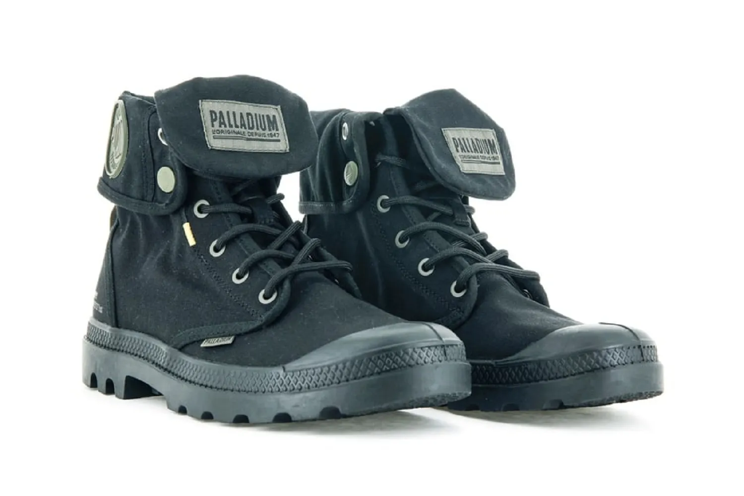 Palladium Boots Pampa Baggy Supplay Fem Noir Booties