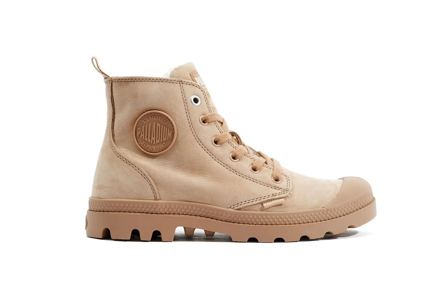 Palladium Boots Pampa Hi Zip WL Brown Booties