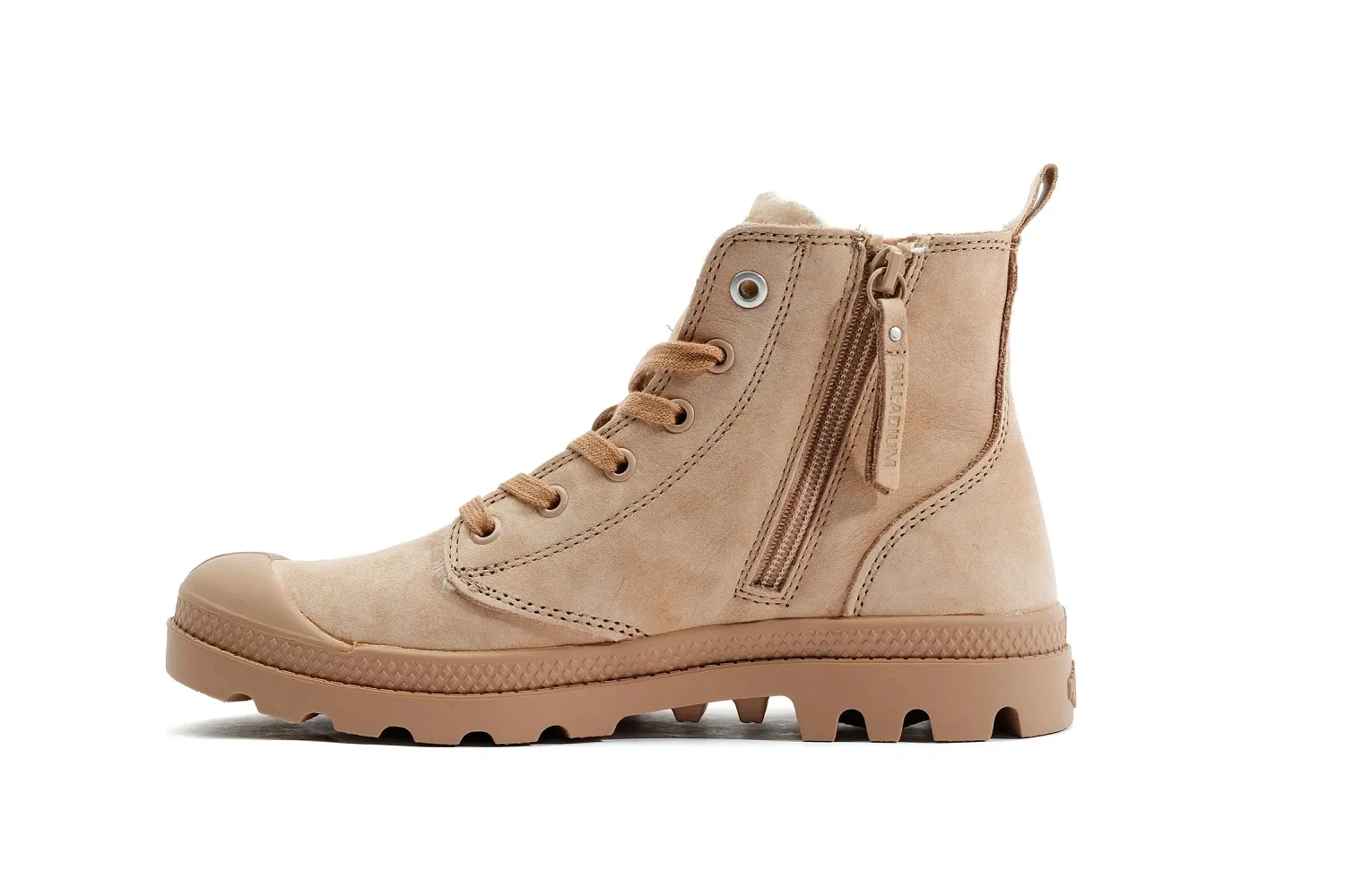 Palladium Boots Pampa Hi Zip WL Brown Booties