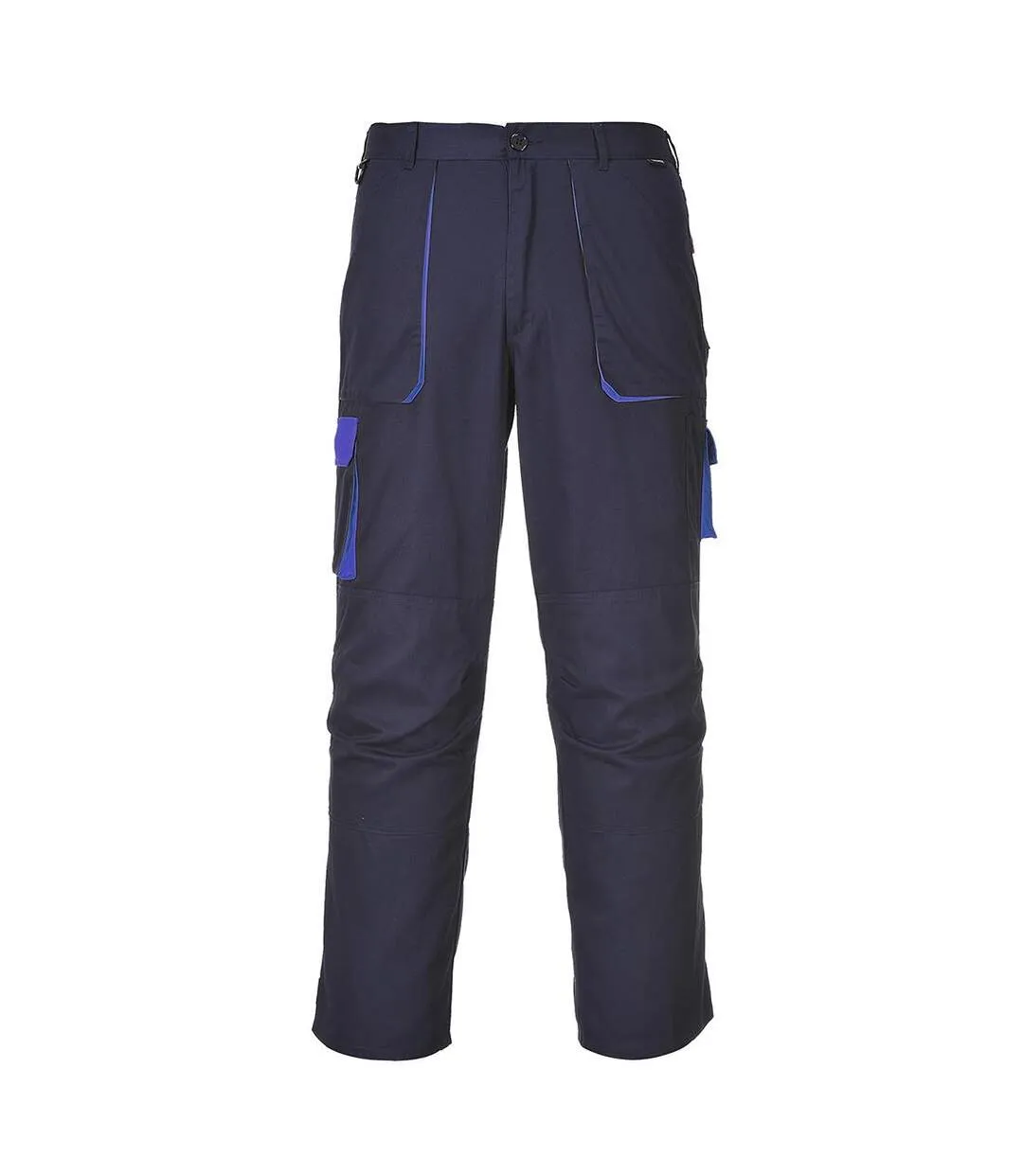 Navy Blue Texo Work Pants for Men by Portwest