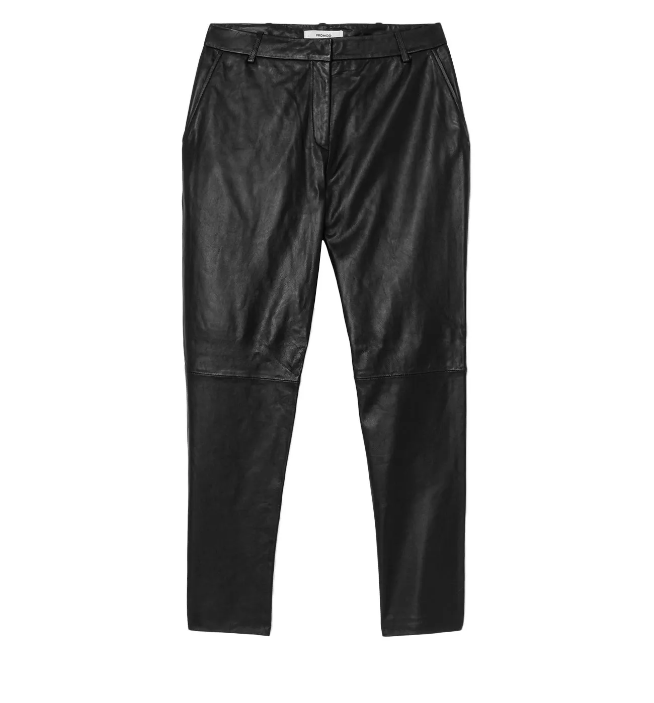 Women's Black Leather Pants