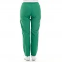 Green Elastic Unisex Medical Scrub Pants - MANELLI