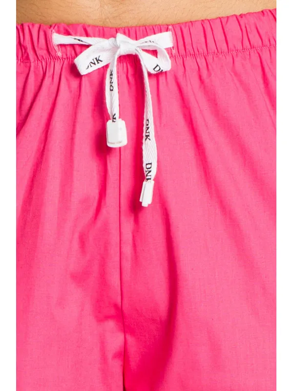 Fuchsia Pink Medical Pants, Stretch Unisex Fit