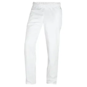 White Unisex Medical Pants in Tencel - BP®