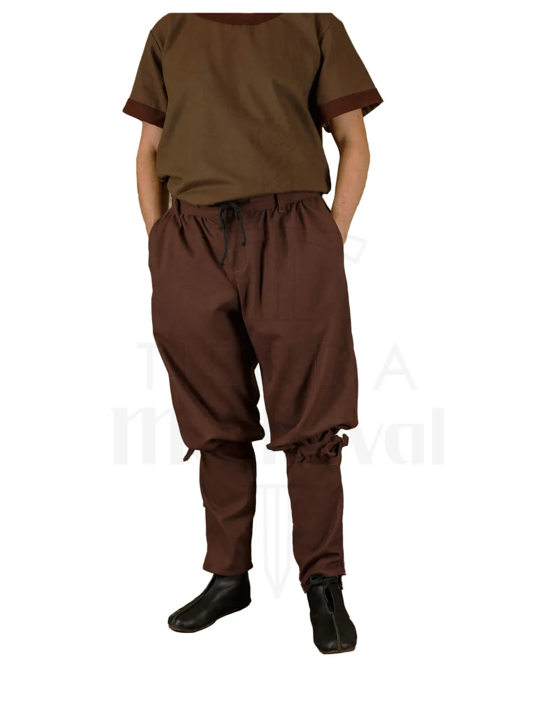 Medieval Viking Brown Gunnar Pants - Tienda Medieval - Sword Boutique